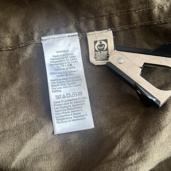 Madewell Linen Oversized Duster Coat size: medium - Picture 9 of 9